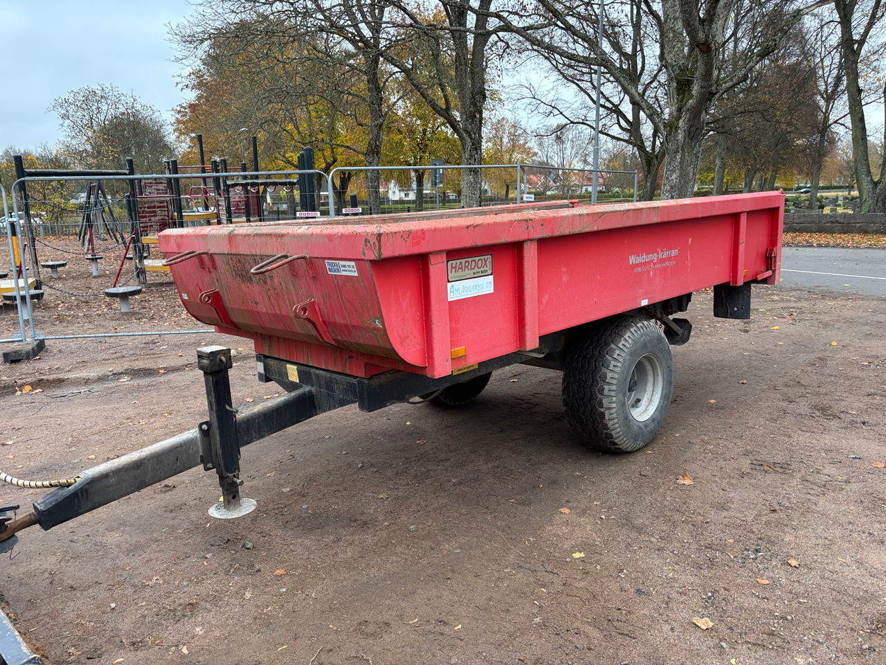 Waldung-kärran 5 ton med tipp - Tipper trailer: picture 1 Waldung-kärran 5 ton med tipp - Tipper trailer: picture 1