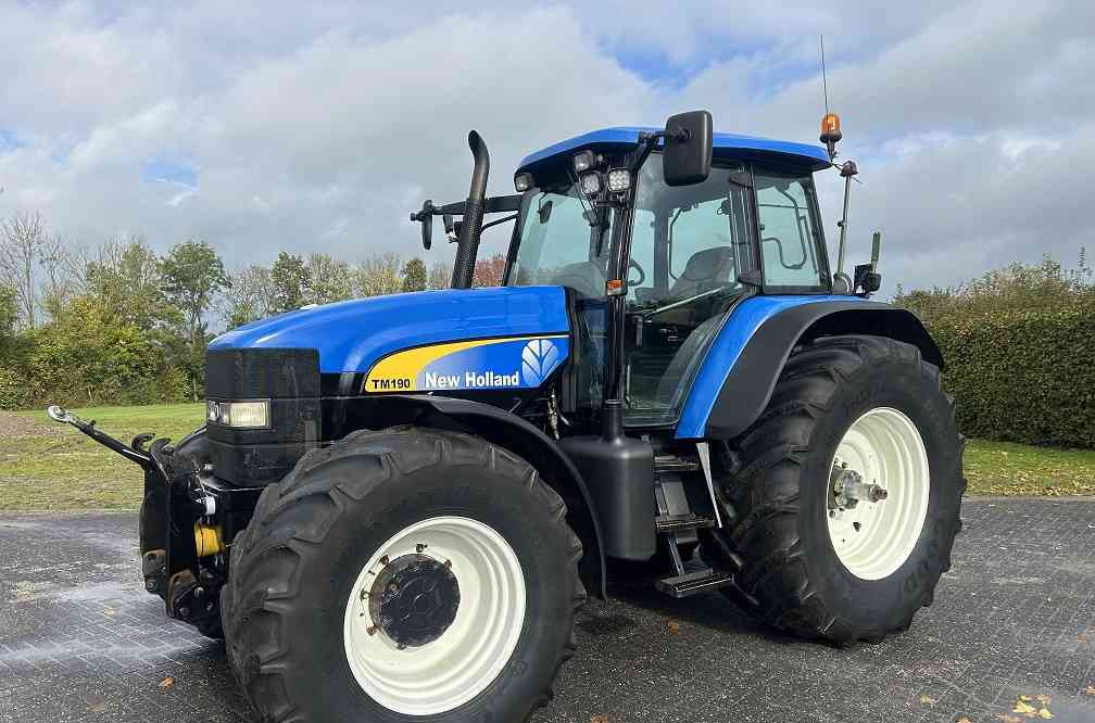 New Holland TM 190, fr.hef + PTO, airco! - Farm tractor: picture 1 New Holland TM 190, fr.hef + PTO, airco! - Farm tractor: picture 1