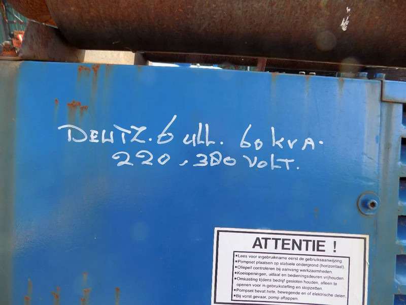 Bredenoord Bredenoord BRDE 60 KVA deutz F6L 913 - Generator set: picture 5 Bredenoord Bredenoord BRDE 60 KVA deutz F6L 913 - Generator set: picture 5