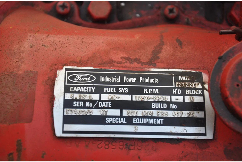 Diversen VAS FIREPUMP FORD MOTOR 90 M3 EN 8 BAR - Water pump: picture 4 Diversen VAS FIREPUMP FORD MOTOR 90 M3 EN 8 BAR - Water pump: picture 4