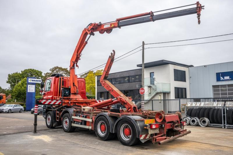 Hook lift truck, Crane truck DAF CF 410-8X4+MKG 141A2 - EURO 5: picture 7