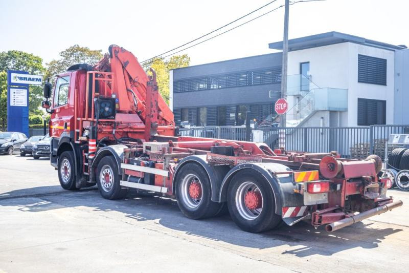 Hook lift truck, Crane truck DAF CF 410-8X4+MKG 141A2 - EURO 5: picture 8