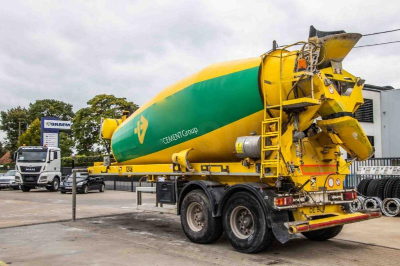 DE BUF BETON MIXER/MALAXEUR/MISCHER 10M3 - Concrete mixer semi-trailer: picture 4 DE BUF BETON MIXER/MALAXEUR/MISCHER 10M3 - Concrete mixer semi-trailer: picture 4