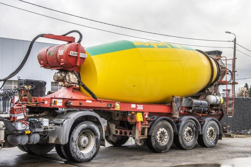 Liebherr LIEBHERR BETON MIXER/MALAXEUR/MISCHER-12M³ - Concrete mixer semi-trailer: picture 1 Liebherr LIEBHERR BETON MIXER/MALAXEUR/MISCHER-12M³ - Concrete mixer semi-trailer: picture 1