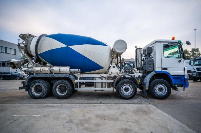 Mercedes ACTROS 4141 BB-MP2 + MIXER 9M3 - Concrete mixer truck: picture 3 Mercedes ACTROS 4141 BB-MP2 + MIXER 9M3 - Concrete mixer truck: picture 3