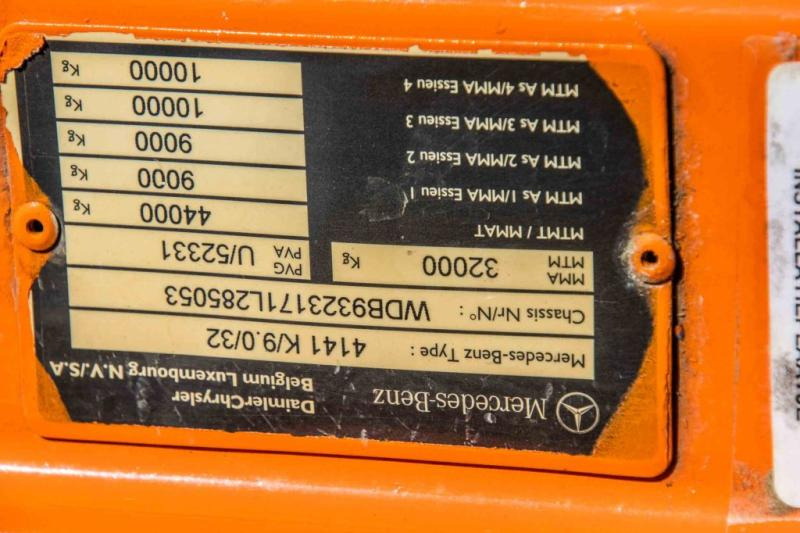 Mercedes ACTROS 4141 K - RSP FSE 32/9-2V leasing Mercedes ACTROS 4141 K - RSP FSE 32/9-2V: picture 10 Mercedes ACTROS 4141 K - RSP FSE 32/9-2V leasing Mercedes ACTROS 4141 K - RSP FSE 32/9-2V: picture 10