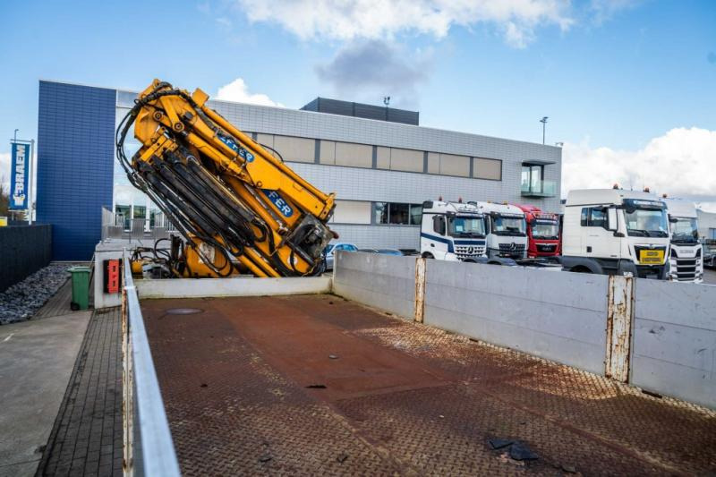 Dropside/ Flatbed truck, Crane truck Mercedes AXOR 2529 L - EFFER 250/4S+JIB: picture 7