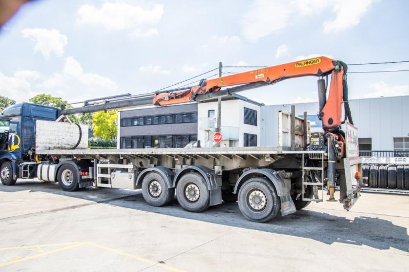 SYSTEM TRAILER CRANE/KRAN/GRUE-PALFINGER 24T/M+3EXT - Semi-trailer: picture 3 SYSTEM TRAILER CRANE/KRAN/GRUE-PALFINGER 24T/M+3EXT - Semi-trailer: picture 3