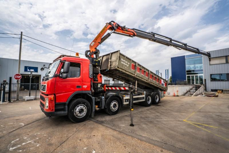 Volvo FM 400 - PK 29002/5XHydr. - Tipper, Crane truck: picture 1 Volvo FM 400 - PK 29002/5XHydr. - Tipper, Crane truck: picture 1