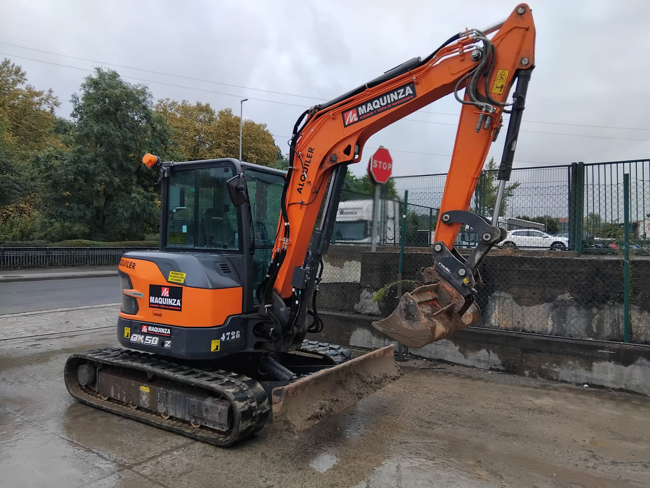 New Mini excavator Develon-Doosan DX63-7, price - 8983550