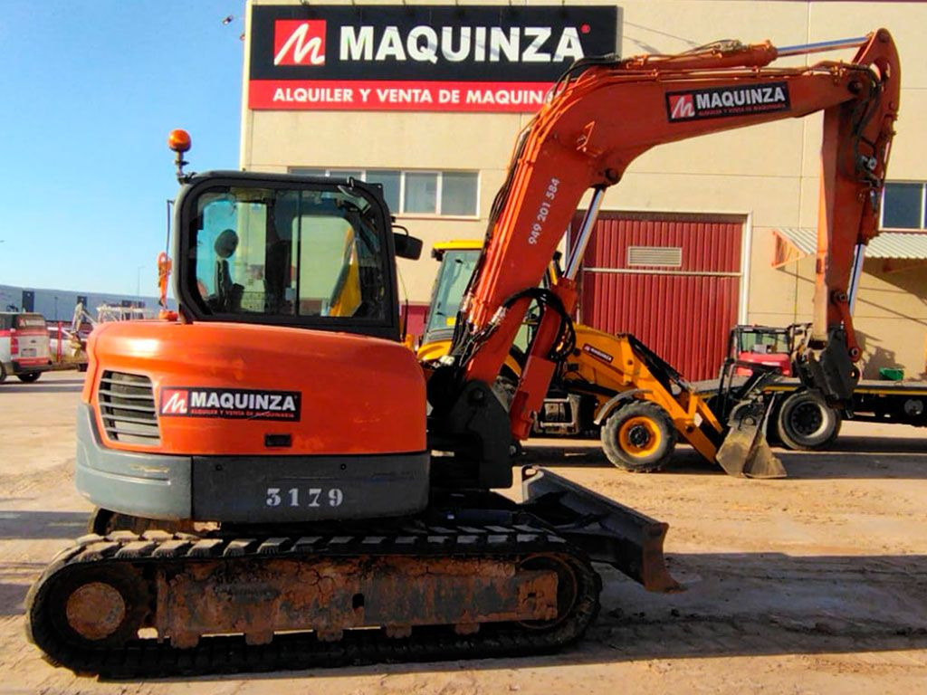 DOOSAN DX85R-3 - Mini excavator: picture 2 DOOSAN DX85R-3 - Mini excavator: picture 2