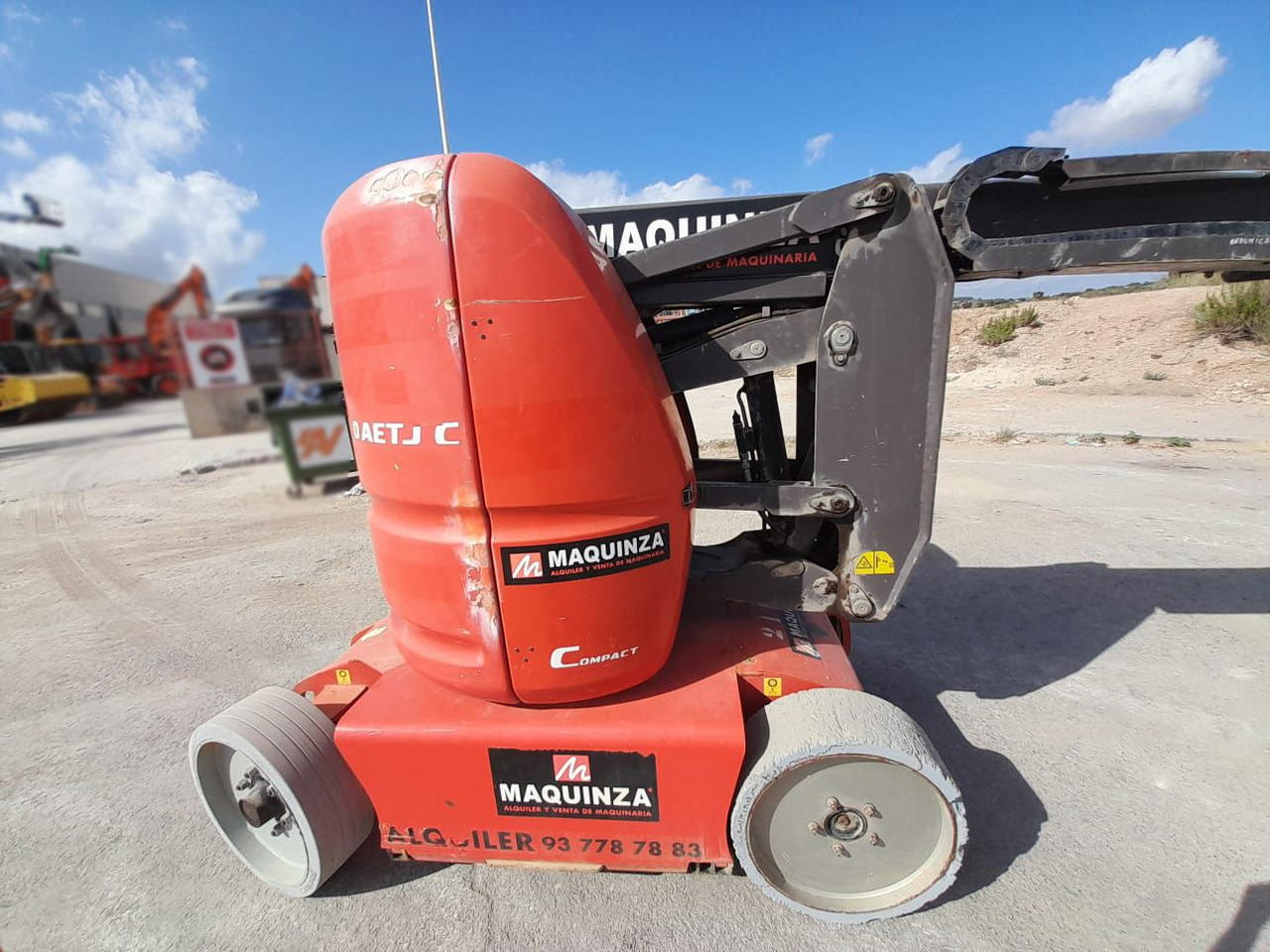 MANITOU 120AETJ C - Articulated boom: picture 4 MANITOU 120AETJ C - Articulated boom: picture 4