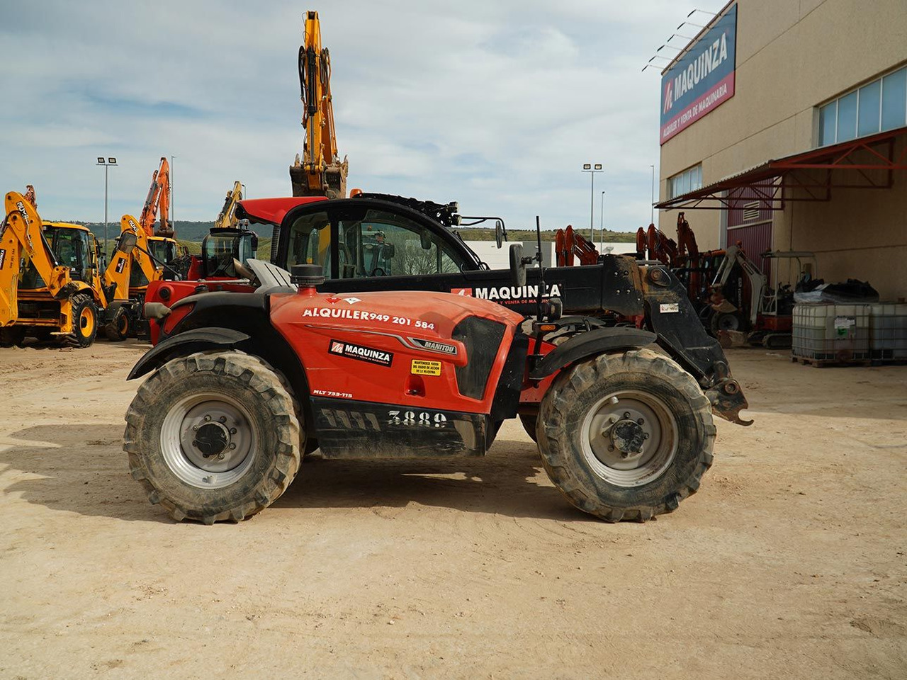 MANITOU MLT733.115 - Telescopic handler: picture 4 MANITOU MLT733.115 - Telescopic handler: picture 4
