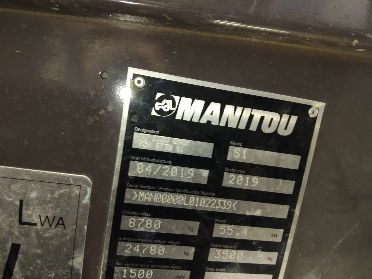 Telescopic handler MANITOU MT1335 EASY: picture 16