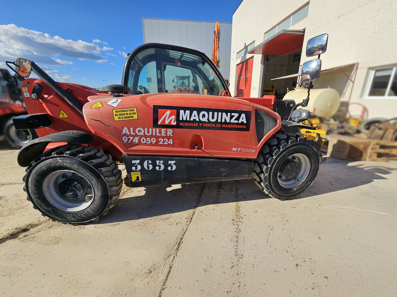 MANITOU MT625 H EASY - Telescopic handler: picture 2 MANITOU MT625 H EASY - Telescopic handler: picture 2
