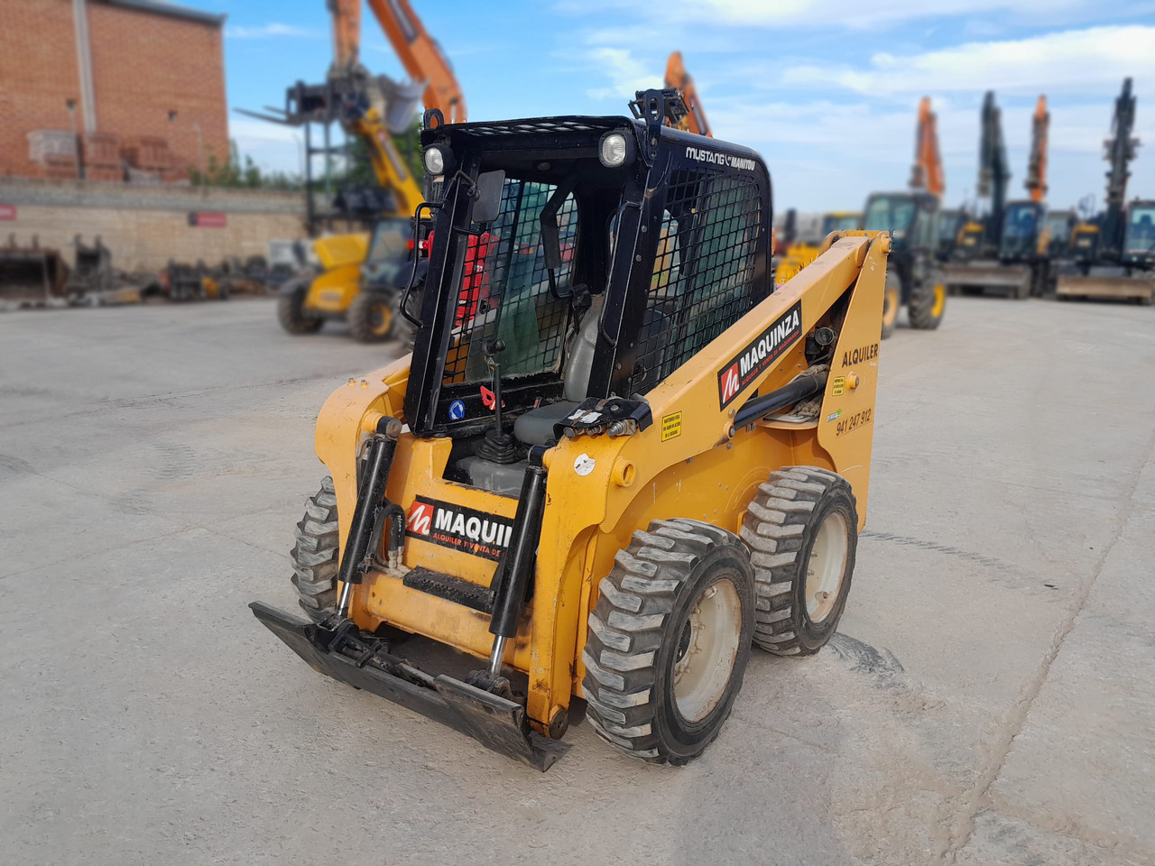 Skid steer loader MUSTANG 1650R: picture 7