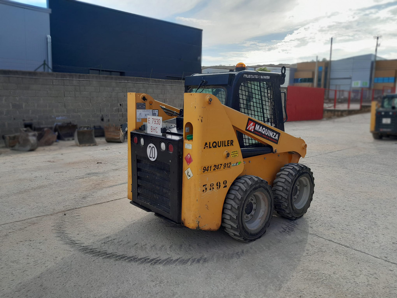 Skid steer loader MUSTANG 1650R: picture 6