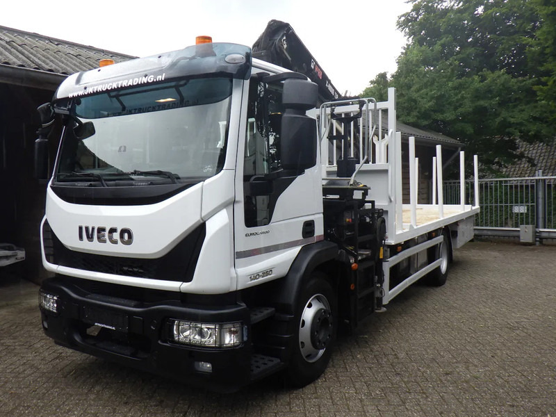 Iveco EuroCargo 140 250 / 6 cilinder / Manual / Bladgeveerd / Hiab X-HIDUO 158 / Radiografisch / Drilling / Winch - Crane truck: picture 1 Iveco EuroCargo 140 250 / 6 cilinder / Manual / Bladgeveerd / Hiab X-HIDUO 158 / Radiografisch / Drilling / Winch - Crane truck: picture 1