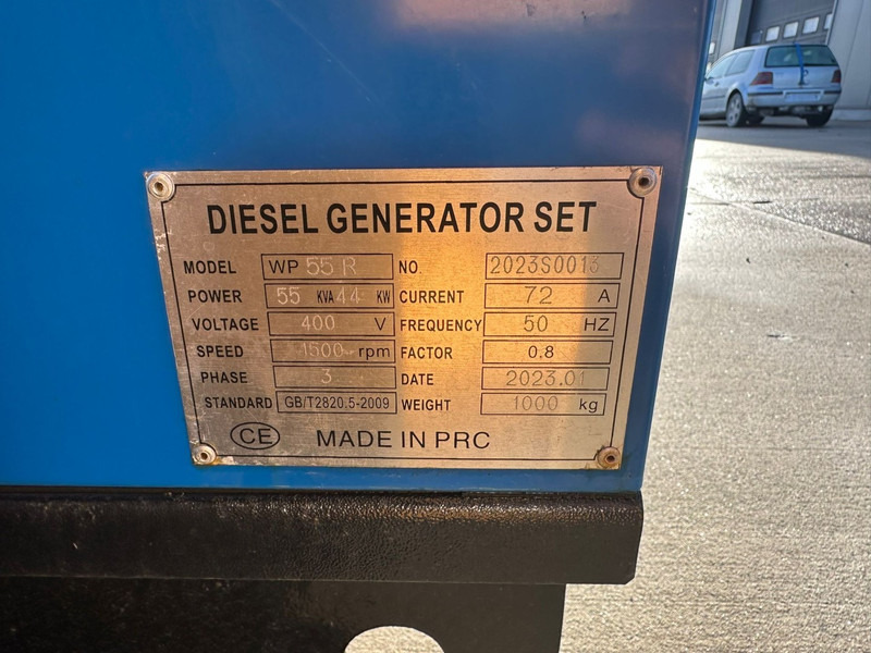 Generator set Diesel Generator Set WP55R (NEW!!! / 55 KVA/ 400V / 1500 RPM / 3 PHASE / 72 A / 50 HZ): picture 12