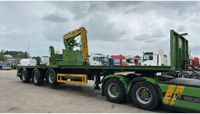 Kwb P-423-STI-R (BE TRAILER / KENNIS 16.000R / GOOD CONDITION / 2X LENKASCHEN) - Dropside/ Flatbed semi-trailer: picture 2 Kwb P-423-STI-R (BE TRAILER / KENNIS 16.000R / GOOD CONDITION / 2X LENKASCHEN) - Dropside/ Flatbed semi-trailer: picture 2