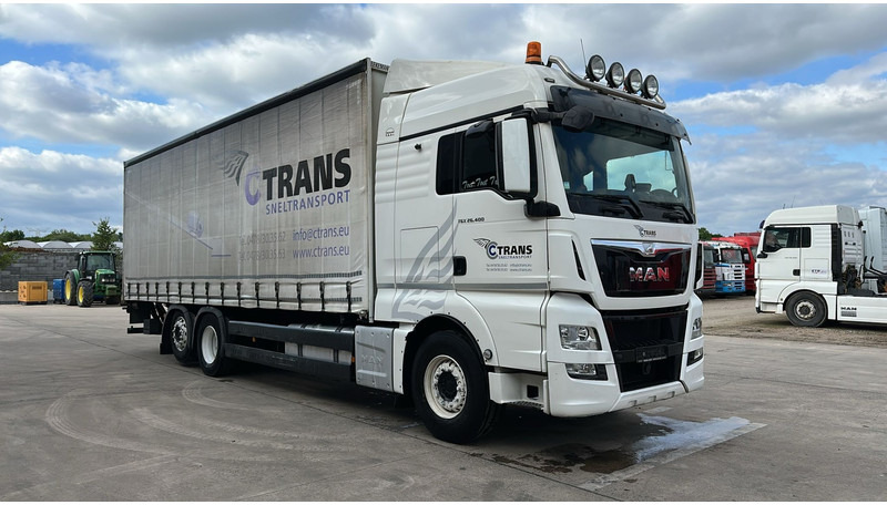 MAN TGX 26.400 (EURO 6 / 6X2 / LIFT / HAYON / BELGIAN TRUCK / GUTE ZUSTAND !! / 8.40 BOX LENGTH) - Curtainsider truck: picture 2 MAN TGX 26.400 (EURO 6 / 6X2 / LIFT / HAYON / BELGIAN TRUCK / GUTE ZUSTAND !! / 8.40 BOX LENGTH) - Curtainsider truck: picture 2