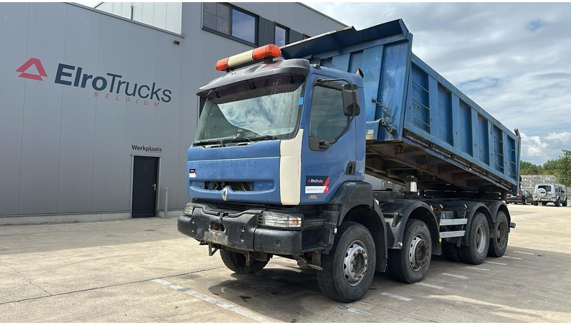 Renault KERAX 420 (BOITE MANUELLE / MANUAL GEARBOX / LAMES / GRAND PONT / GRAND BENNE) - Tipper: picture 1 Renault KERAX 420 (BOITE MANUELLE / MANUAL GEARBOX / LAMES / GRAND PONT / GRAND BENNE) - Tipper: picture 1