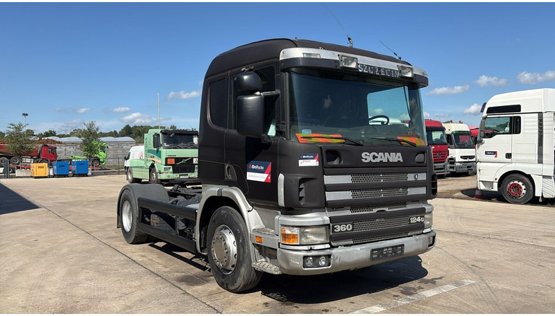 Scania 124 - 360 (MANUAL PUMP / POMPE MANUELLE / BOITE MANUELLE / MANUAL GEARBOX) - Tractor unit: picture 2 Scania 124 - 360 (MANUAL PUMP / POMPE MANUELLE / BOITE MANUELLE / MANUAL GEARBOX) - Tractor unit: picture 2