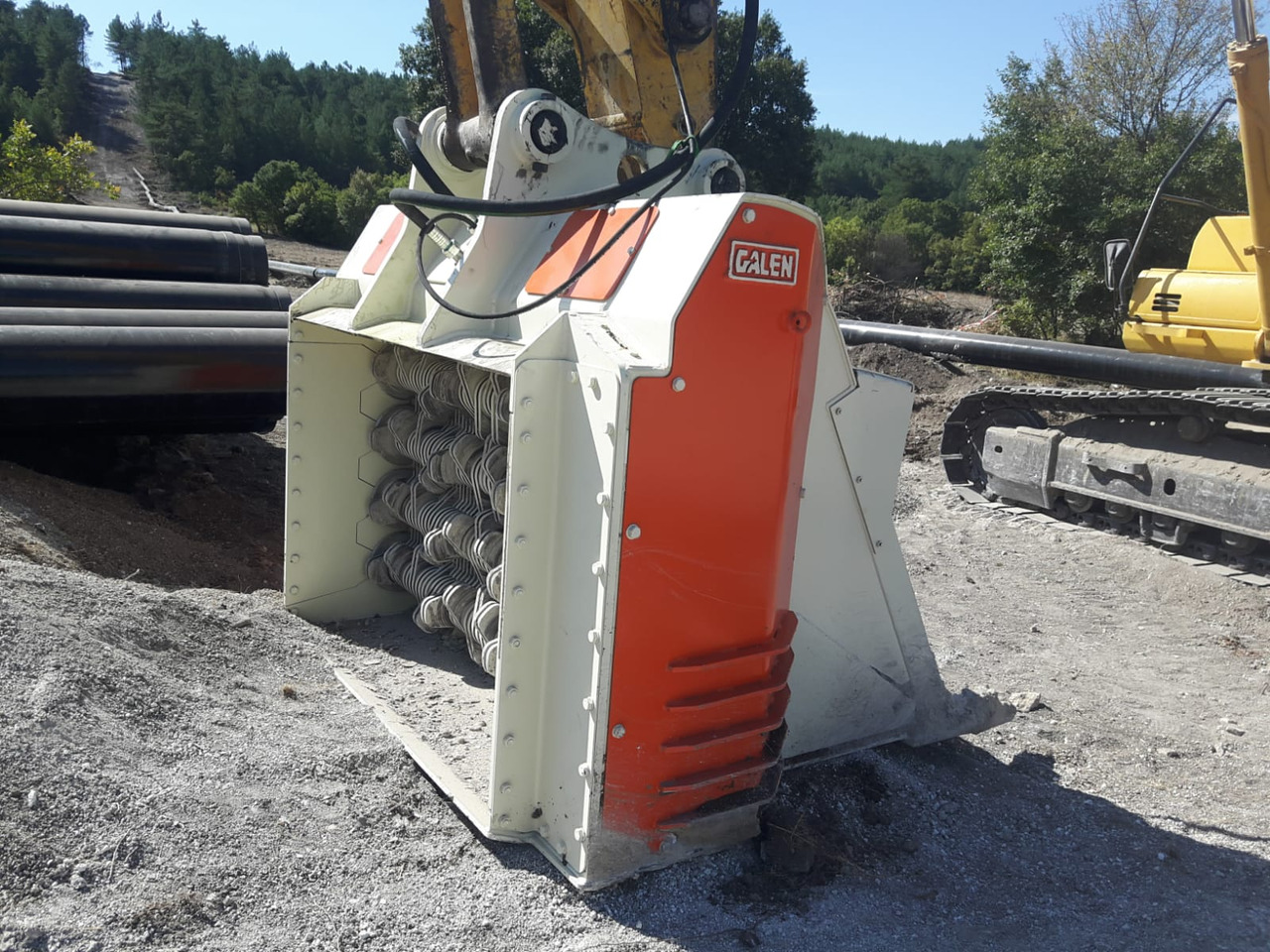 Excavator bucket for Crawler excavator Screening Bucket: picture 6 Excavator bucket for Crawler excavator Screening Bucket: picture 6