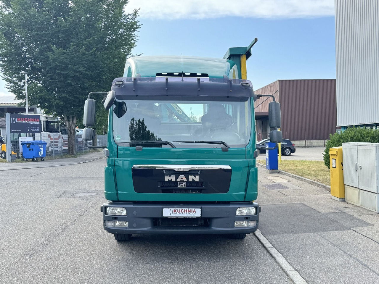 MAN TGL 12.250 Glastransport Kran PK9002 Funk Klima - Crane truck: picture 2 MAN TGL 12.250 Glastransport Kran PK9002 Funk Klima - Crane truck: picture 2
