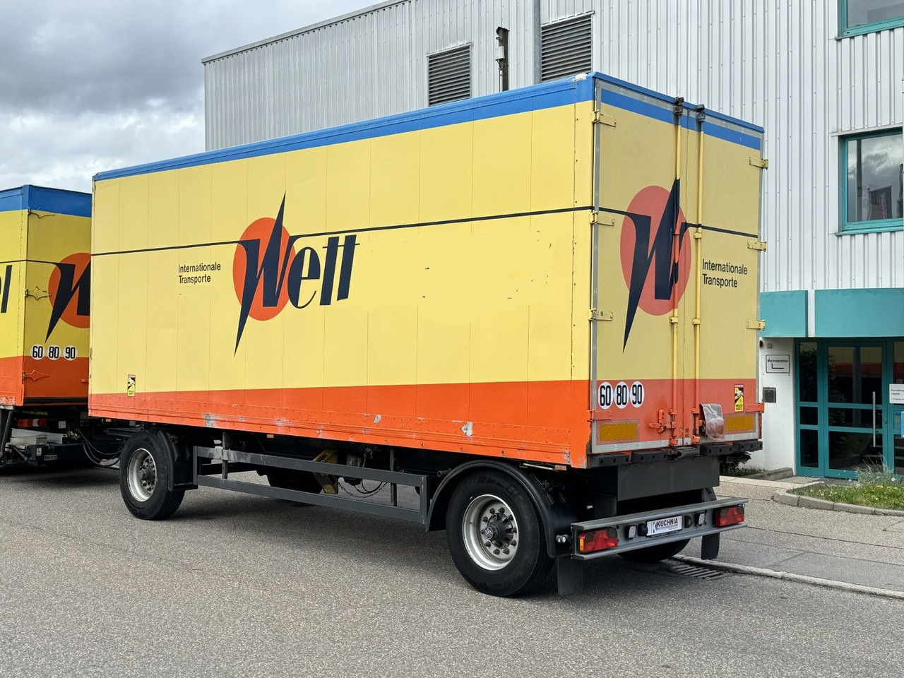 Genkopf 14t Alu-Möbelkoffer 7,1m BPW Luft ZS - Closed box trailer: picture 1 Genkopf 14t Alu-Möbelkoffer 7,1m BPW Luft ZS - Closed box trailer: picture 1