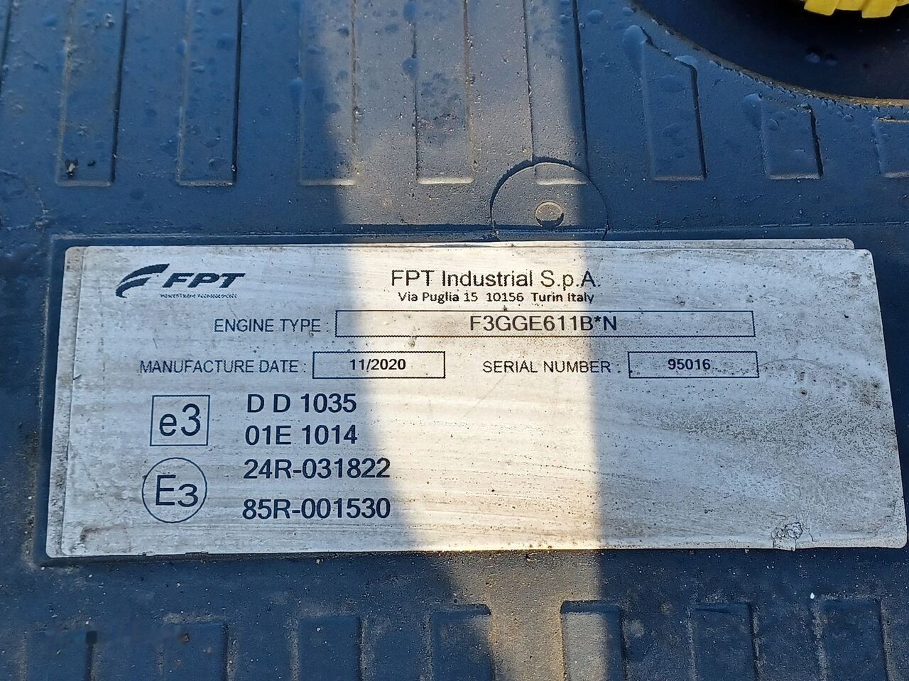 IVECO F3GGE611B*N IVECO truck - Engine for Truck: picture 1 IVECO F3GGE611B*N IVECO truck - Engine for Truck: picture 1