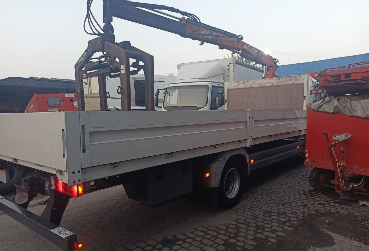 Mercedes-Benz Atego 1224 - Dropside/ Flatbed truck, Crane truck: picture 2 Mercedes-Benz Atego 1224 - Dropside/ Flatbed truck, Crane truck: picture 2
