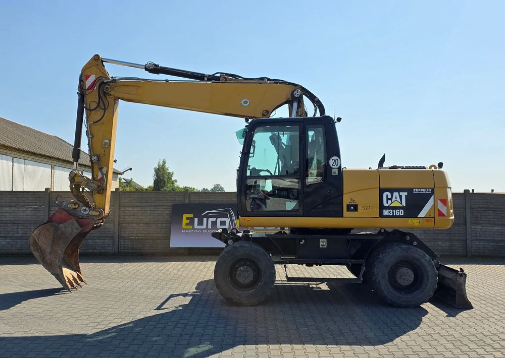Caterpillar M316D, 2014 ROK, SZEROKIE MOSTY 275 CM, BEZ DPF i ADBLUE - Wheel excavator: picture 2 Caterpillar M316D, 2014 ROK, SZEROKIE MOSTY 275 CM, BEZ DPF i ADBLUE - Wheel excavator: picture 2