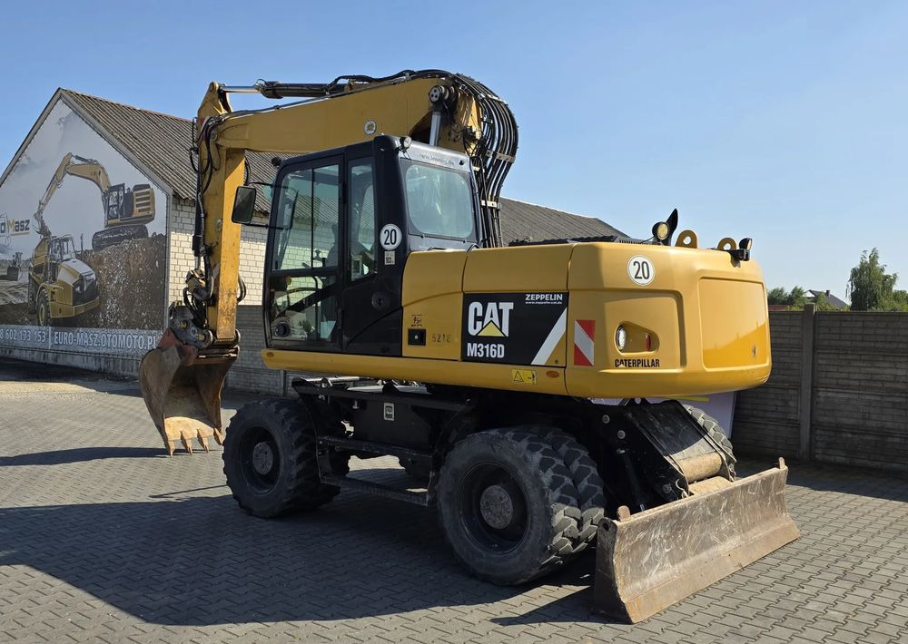 Caterpillar M316D, 2014 ROK, SZEROKIE MOSTY 275 CM, BEZ DPF i ADBLUE - Wheel excavator: picture 3 Caterpillar M316D, 2014 ROK, SZEROKIE MOSTY 275 CM, BEZ DPF i ADBLUE - Wheel excavator: picture 3