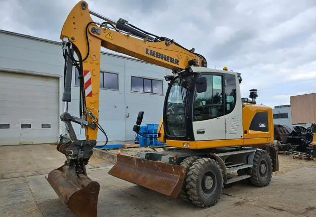 Liebherr A 916 Litronic, 2019 ROK, PODPORY + PŁUG, 6100 MTH - Wheel excavator: picture 2 Liebherr A 916 Litronic, 2019 ROK, PODPORY + PŁUG, 6100 MTH - Wheel excavator: picture 2