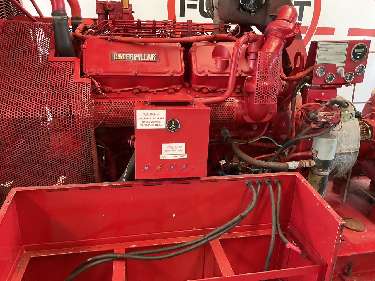 Caterpillar 3412, power unit/waterpump (2) - Water pump: picture 5 Caterpillar 3412, power unit/waterpump (2) - Water pump: picture 5