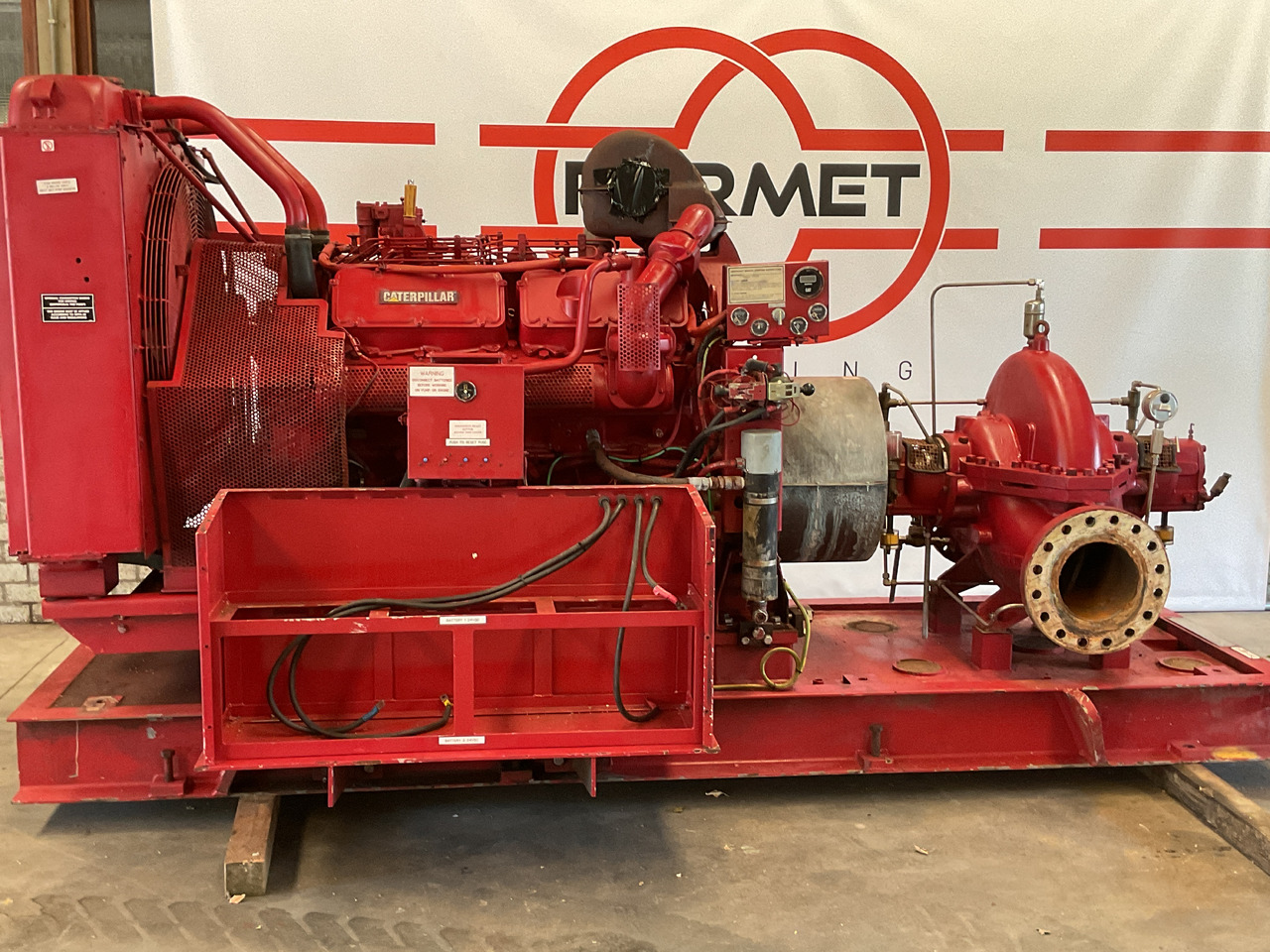Caterpillar 3412, power unit/waterpump (2) - Water pump: picture 2 Caterpillar 3412, power unit/waterpump (2) - Water pump: picture 2