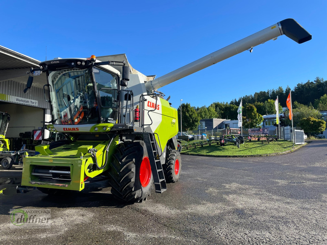 CLAAS Evion 430 Bussines - Combine harvester: picture 2 CLAAS Evion 430 Bussines - Combine harvester: picture 2