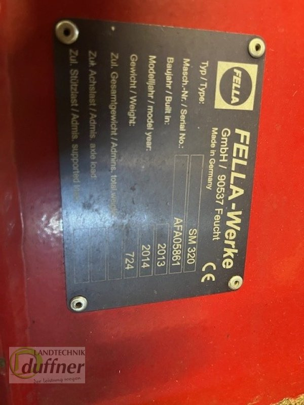 Fella SM 320 - Mower: picture 5 Fella SM 320 - Mower: picture 5
