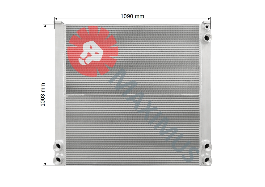 ATLAS COPCO FLEXIROC D50 - Radiator for Air compressor: picture 3 ATLAS COPCO FLEXIROC D50 - Radiator for Air compressor: picture 3