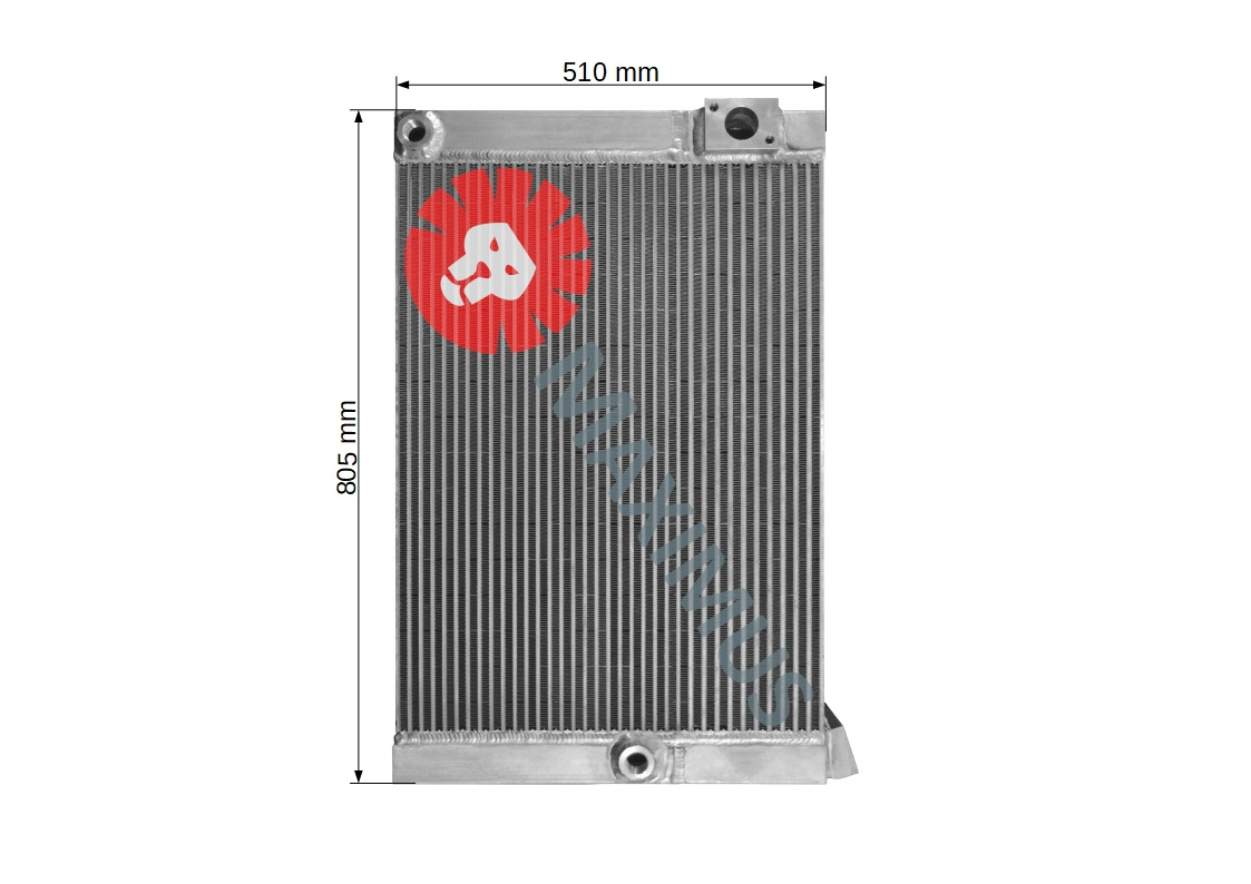 ATLAS COPCO GA37 - Radiator for Air compressor: picture 3 ATLAS COPCO GA37 - Radiator for Air compressor: picture 3
