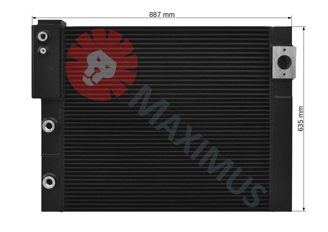 ATLAS COPCO GA55 - Radiator for Air compressor: picture 4 ATLAS COPCO GA55 - Radiator for Air compressor: picture 4