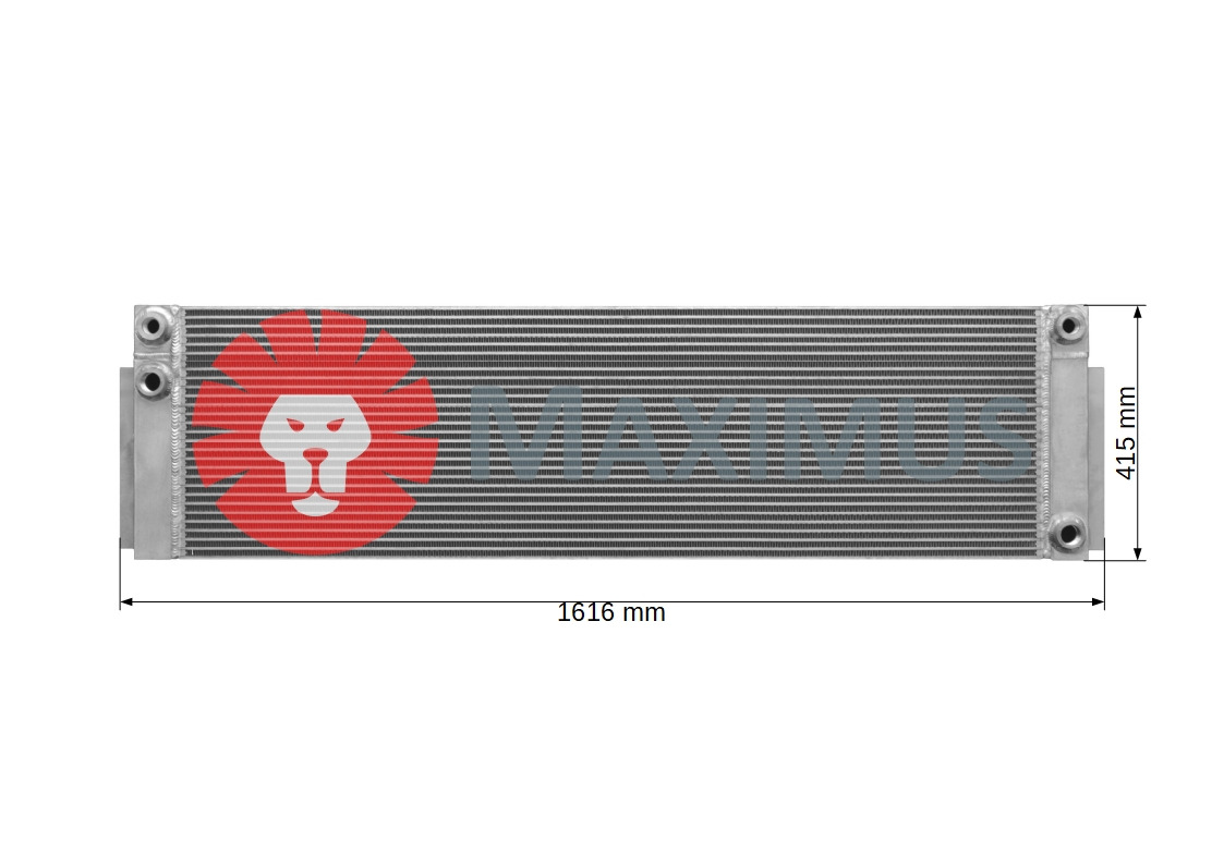 CASE COMBINES 7240 , 8240 , - Oil cooler for Harvester: picture 2 CASE COMBINES 7240 , 8240 , - Oil cooler for Harvester: picture 2