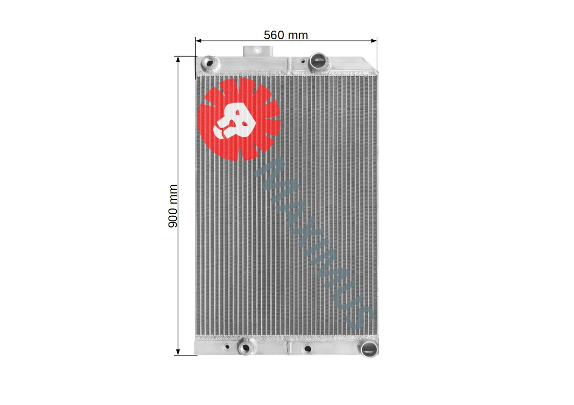 CLAAS SCORPION 6030 6040 7030 7040 7045 9040 - Radiator for Telescopic handler: picture 3 CLAAS SCORPION 6030 6040 7030 7040 7045 9040 - Radiator for Telescopic handler: picture 3