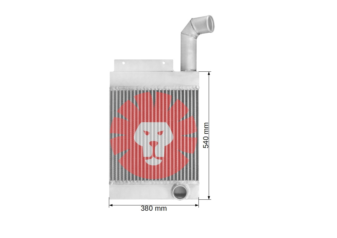 CLAAS SCORPION 6030 6040 7030 7040 7045 9040 - Intercooler for Telescopic handler: picture 3 CLAAS SCORPION 6030 6040 7030 7040 7045 9040 - Intercooler for Telescopic handler: picture 3
