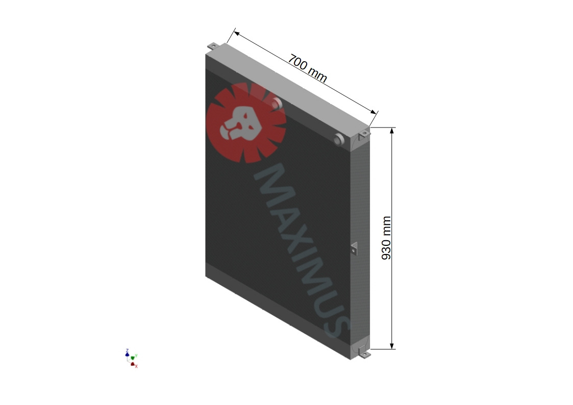 COMPAIR CYCLON 345 - Radiator for Air compressor: picture 2 COMPAIR CYCLON 345 - Radiator for Air compressor: picture 2