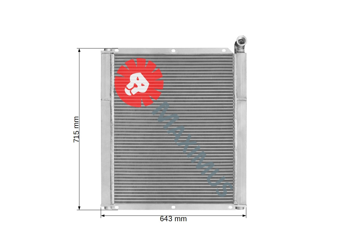 DEMAG SPRINT 055 - Radiator for Air compressor: picture 2 DEMAG SPRINT 055 - Radiator for Air compressor: picture 2