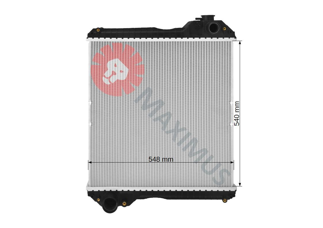 JOHN DEERE - Radiator for Farm tractor: picture 3 JOHN DEERE - Radiator for Farm tractor: picture 3