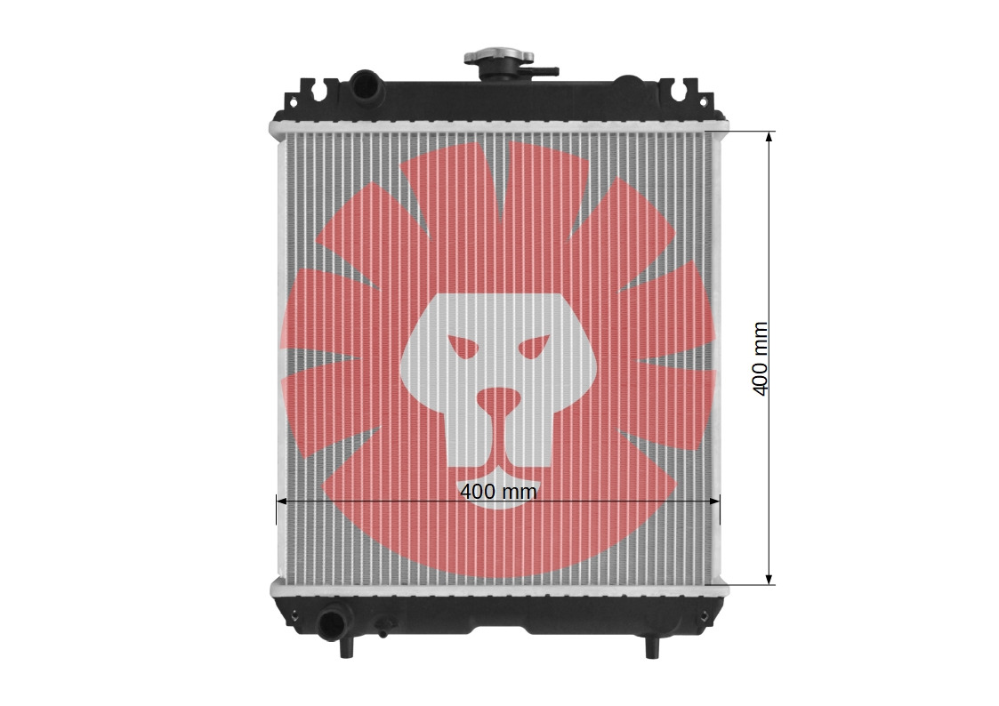 KUBOTA DGW400 - Radiator for Farm tractor: picture 3 KUBOTA DGW400 - Radiator for Farm tractor: picture 3