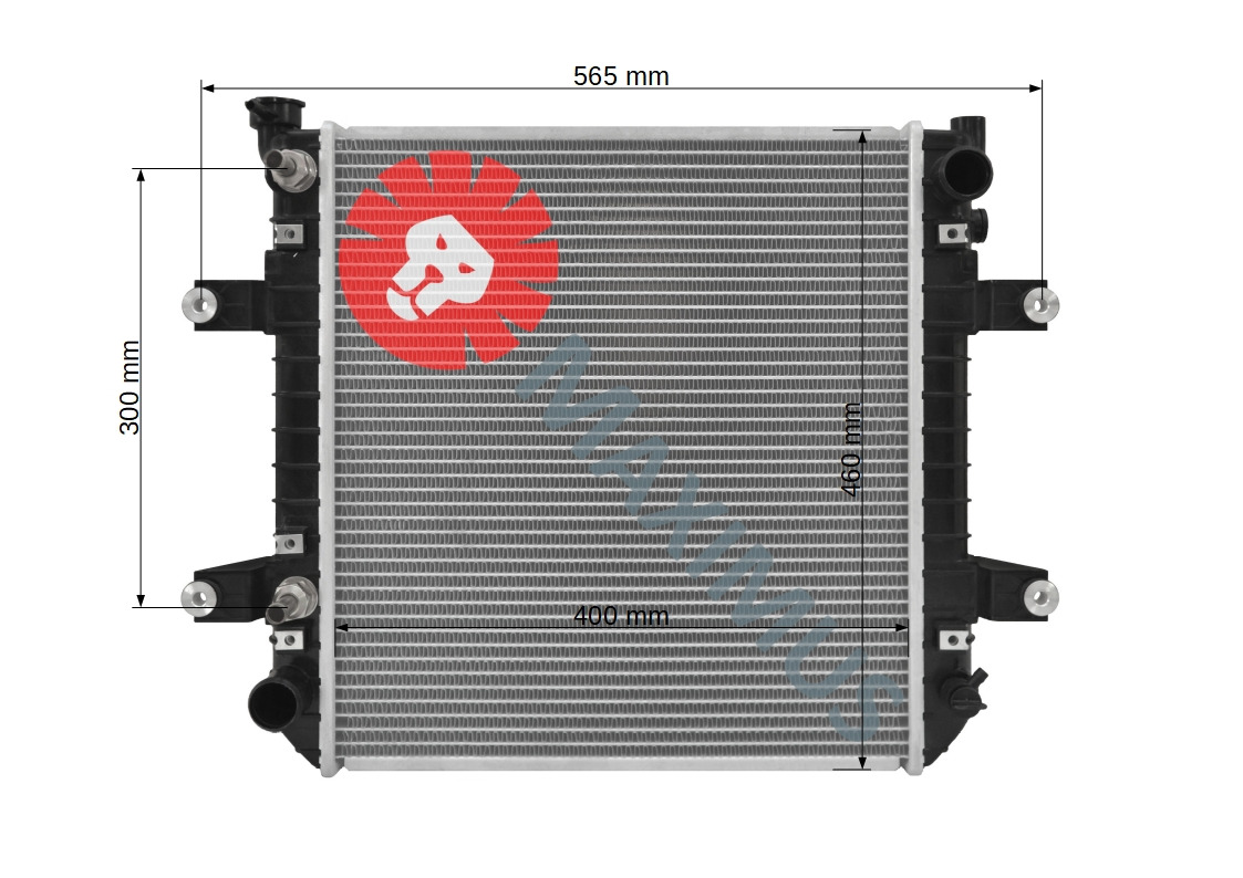 NISSAN WÓZEK WIDŁOWY FORKLIFT - Radiator for Forklift: picture 2 NISSAN WÓZEK WIDŁOWY FORKLIFT - Radiator for Forklift: picture 2